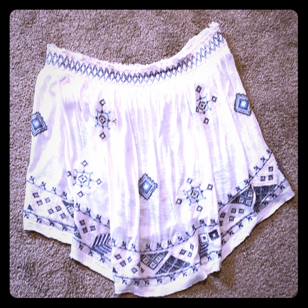 Free People strapless top